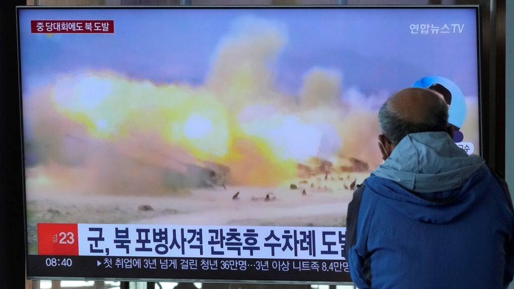 North Korea's military exercise