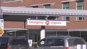 The Pembroke Regional Hospital is seen in this undated image. (Dylan Dyson/CTV News Ottawa) 