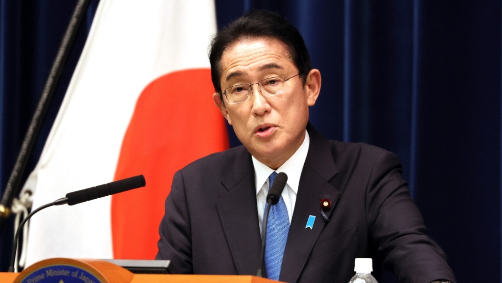 Japanese Prime Minister Fumio Kishida in Tokyo