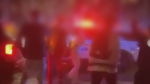 RCMP are investigating after officers were swarmed responding to a house party in East St. Paul on Oct. 29. (video screenshot)