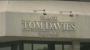 Sudbury city hall Tom Davies Square. (Ian Campbell/CTV Northern Ontario)
