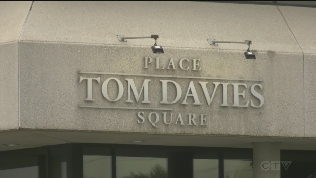 Sudbury city hall Tom Davies Square. (File)