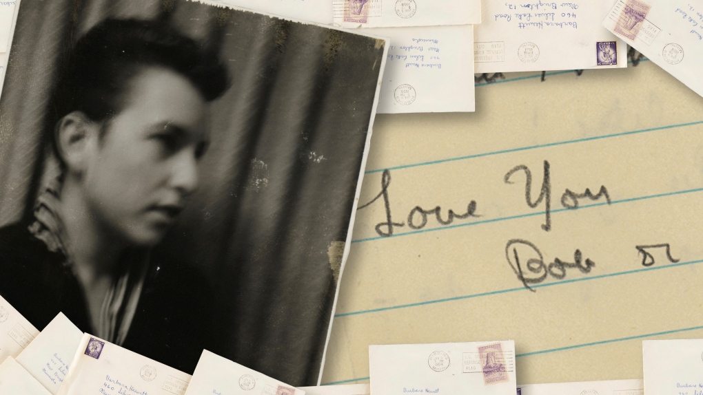 Love letters written by Bob Dylan