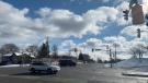The area of Fischer-Hallman Road and Queen's Boulevard is seen on Nov. 17, 2022. (CTV Kitchener/Colton Wiens)