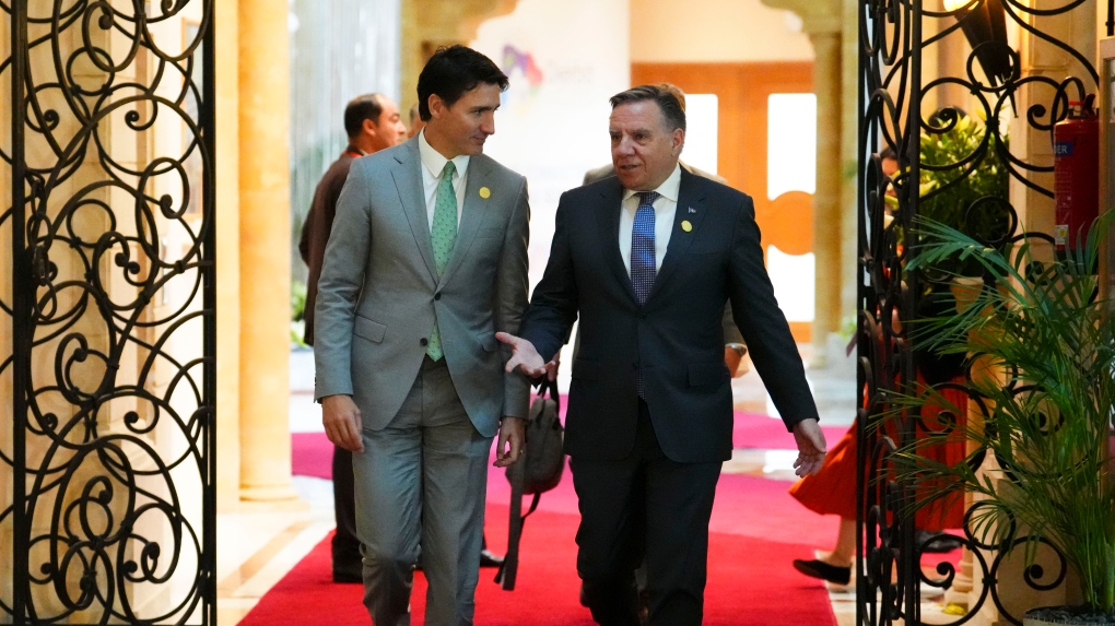 Legault and Trudeau