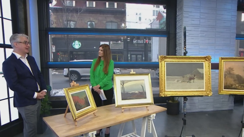 Famous Canadians paintings being sold