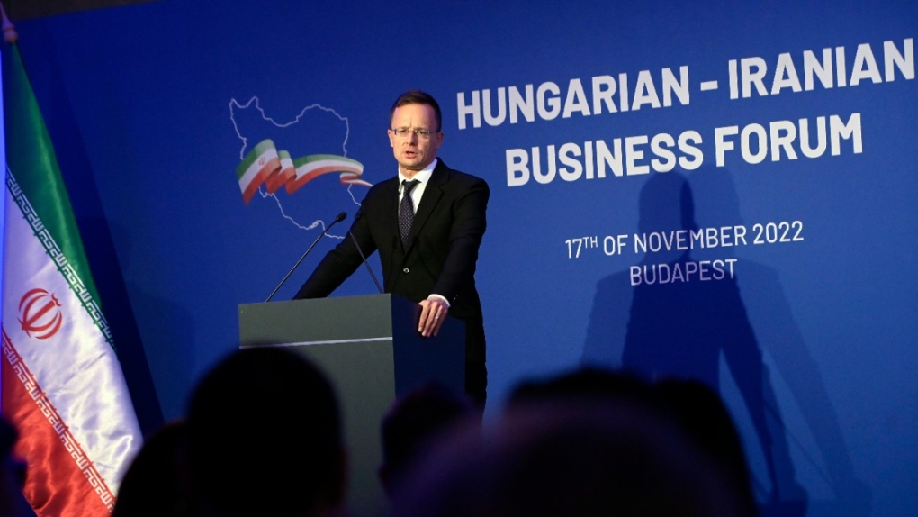 Hungary Foreign Affairs Minister Peter Szijjarto