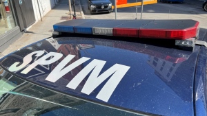 A Montreal police (SPVM) cruiser. (Daniel J. Rowe/CTV News)