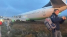 Flair Airlines flight 'exits runway' on landing
