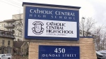 Alleged threat at Catholic Central Secondary