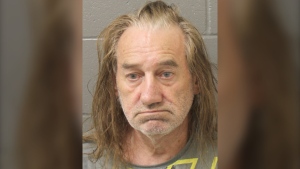 The suspect has been identified as Michael Stephen Klimchuk, 62, from Winnipeg. He is 5’8”, 220 lbs, has long brown hair and blue eyes. (Source: RCMP)