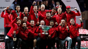 Canada wins first ever Davis Cup 