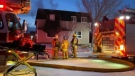 Calgary crews are monitoring a duplex fire for hotspots Sunday evening (CTV News Calgary).