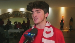 While Canada fell to Croatia on Sunday at the World Cup, the game brought out the footie fans in northern Ontario for a chance to see Canadians compete on the big stage. (Photo from video)