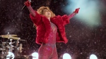 Shania Twain performs during the halftime show during the 105th Grey Cup between the Toronto Argonauts and the Calgary Stampeders Sunday November 26, 2017 in Ottawa. THE CANADIAN PRESS/Justin Tang 