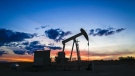 A pumpjack draws out oil from a well head near Calgary on Sept. 17, 2022. (THE CANADIAN PRESS/Jeff McIntosh)