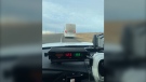 A bus driver was caught travelling 123 km/h in a 100 km/h while not not wearing their legally required glasses while driving. (Combined Traffic Services Saskatchewan)