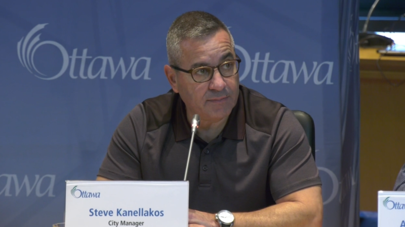 Ottawa City Manager Steve Kanellakos is seen in this 2020 image. (CTV News Ottawa)