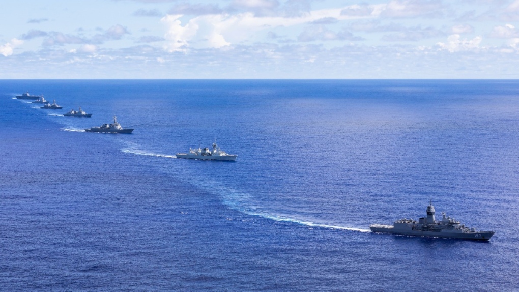Exercise Pacific Vanguard in the South China Sea