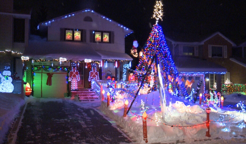 Greater Sudbury Police caught a would-be Grinch in Azilda on Sunday evening after outdoor Christmas displays were swiped from front lawns. (File)