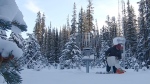 Public safety specialist Jeremy Mackenzie checks over one of four real-time weather stations in the Kananaskis Valley.