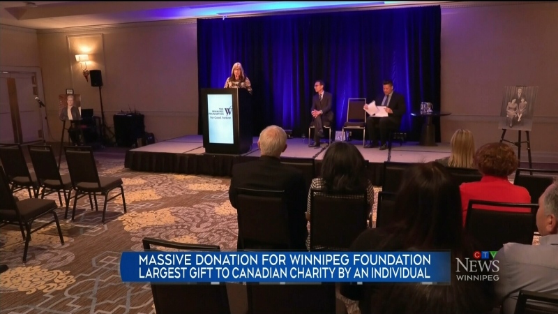 Massive donation to help Winnipeg Foundation 