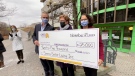 Sienna Senior Living has donated $25,000 to the CHEO Foundation, which will be used to provide support for nurses and other staff at CHEO. (Peter Szperling/CTV News Ottawa)
