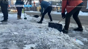 City asks residents to not clear snow from roads