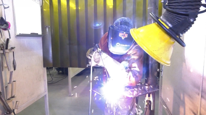NAIT welders prepare to graduate