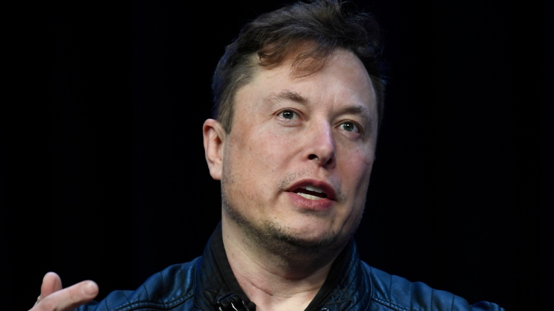 Tesla and SpaceX Chief Executive Officer Elon Musk speaks at the SATELLITE Conference and Exhibition in Washington, Monday, March 9, 2020. (AP Photo/Susan Walsh, File)