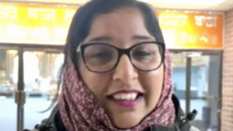 Ravjeer Kaur Bhatti was among the several passengers on a bus that was left stranded in a B.C. snowstorm for seven hours.