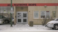 The Awasiw Warming Place will now operate overnight at All Nations Hope in Regina thanks to federal funding. (Katy Syrota/CTV News)