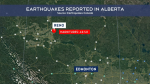 Nov. 30 2023 Alberta earthquakes