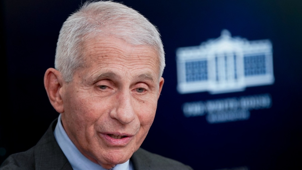 Dr. Anthony Fauci at the White House
