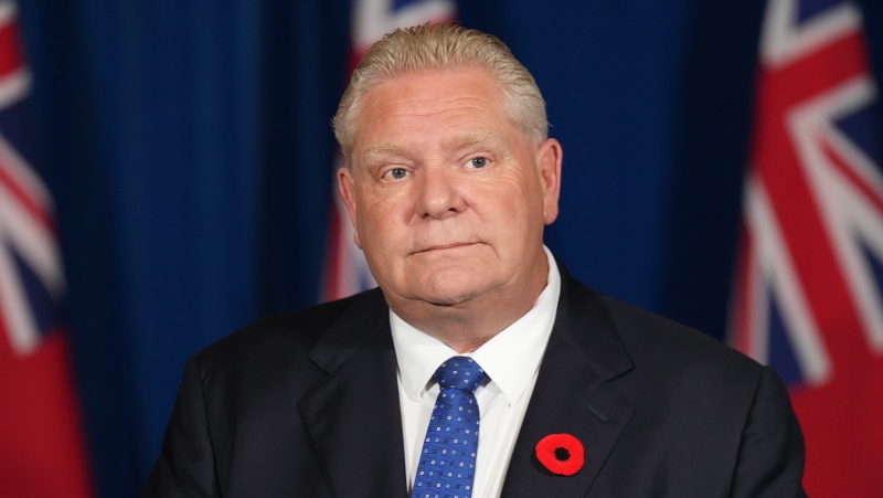 Ont. Premier Doug Ford announced $4.6 million in funding to upskill nurses in the ICU amid the ongoing health-care crisis. 