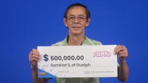 Somkiat Sengdy of Guelph in a photo provided by the OLG.