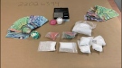 A Lethbridge man faces charges after police seized drugs and money from his vehicle in a Wednesday incident. (Photo courtesy Lethbridge police)