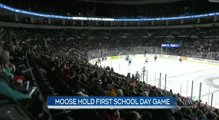 Manitoba Moose host first-ever School Day Game 