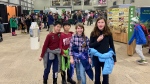 Some children take in Agribition on Friday. (Luke Simard / CTV News) 