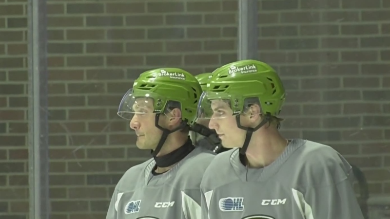 The North Bay Battalion are off to a hot start this season.  The team sits on top of the OHL’s Central Division and are playing well above .500. (Photo from video)