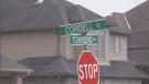Cordell Street and Townsend Drive in Breslau. (Brandon Guitar/CTV Kitchener)