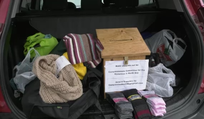 North Bay’s Compassionate Committee for the Homeless is in the midst of its second annual Soles for Souls campaign. (Photo from video)