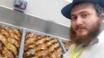 Rabbi Eli Chitrik is offering a unique service in Qatar's capital Doha, providing fresh kosher food as fans visit the city for the World Cup. 