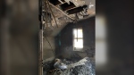 An investigator from the Saskatoon Fire Department says a mattress fire on the second floor of an abandoned house on Monday morning caused about $20,000 damage.
