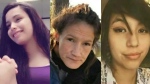 Rebecca Contois (left) Morgan Beatrice Harris (centre) and Marcedes Myran (right), along with a fourth unidentified woman referred to as Buffalo Woman (Mashkode Bizhiki’ikwe), have been identified as the four victims of alleged serial killer Jeremy Anthony Michael Skibicki.