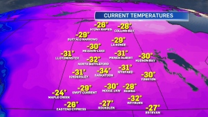 WATCH: Record breaking temperatures are forecasted during the latest cold snap in Saskatchewan. Bradlyn Oakes has your forecast.