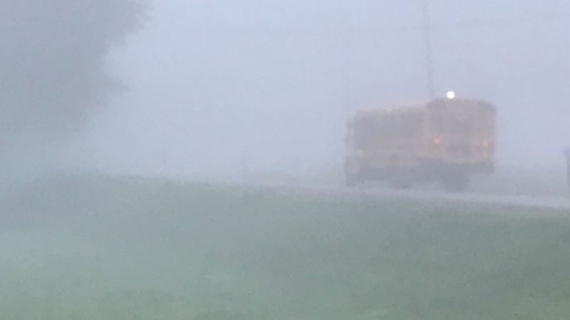 Heavy fog to cover most of Central and Southern Ontario this morning. ((Sean Irvine / CTV London)