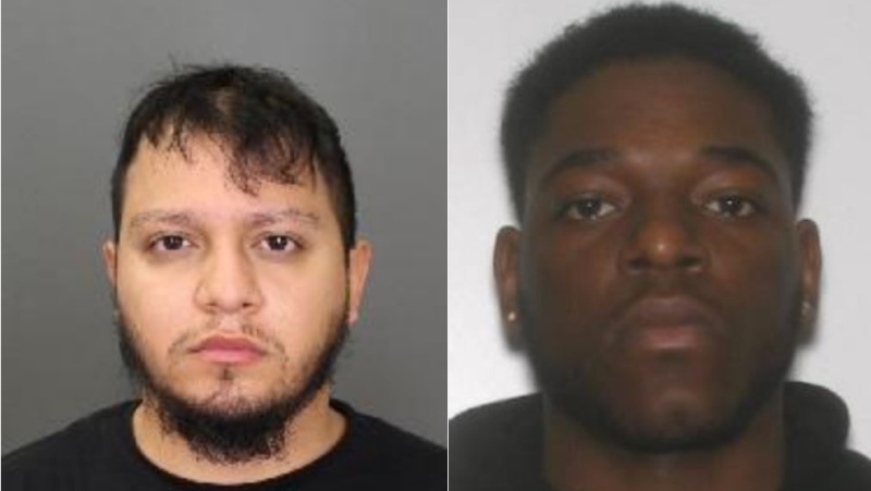 Hussein Al Hayawi (left) has been arrested while Malique Calloo (right) remains wanted. (Courtesy: Windsor Police Service)