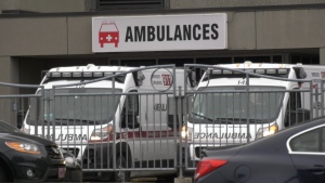 Christianna Williston, the director of communications and stakeholder relations with Ambulance New Brunswick, did confirm that 11 ambulances were parked outside of the emergency department at Georges Dumont on Tuesday at approximately 4 p.m.