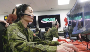 NORAD started tracking Santa in 1955, when an ad directed children to give Santa a phone call directly. However, there was a misprint in the ad. Calls rang through to the Continental Air Defense Command Operations Centre. Operators gave children Santa’s location. (Eric Taschner/CTV News)